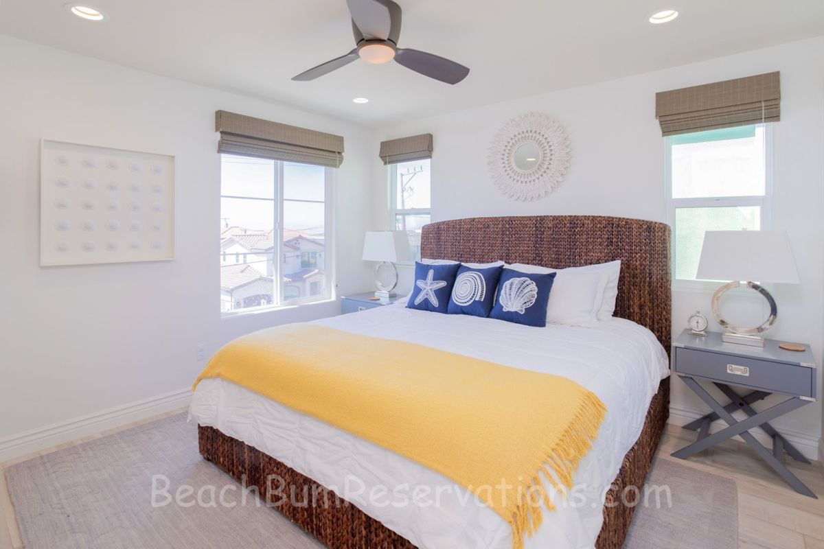 bedroom of Pismo Beach rental