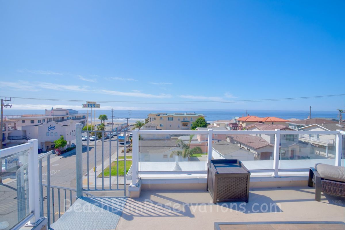 view from Pismo Beach rental